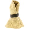 Women's hat in soft, foldable straw.