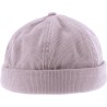 Velvet cotton sailor cap