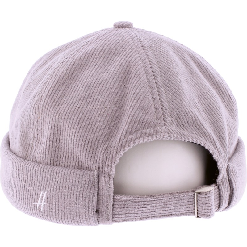 Velvet cotton sailor cap