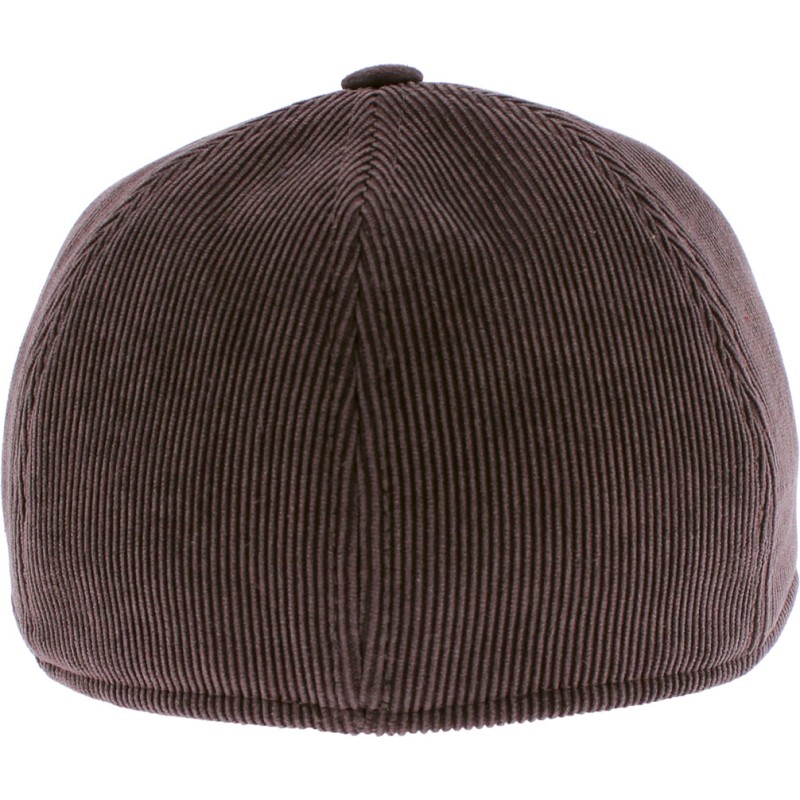 Plain velvet baseball cap with ear flaps and plush interior