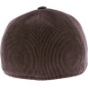 Plain velvet baseball cap with ear flaps and plush interior