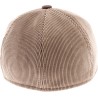 Plain velvet baseball cap with ear flaps and plush interior