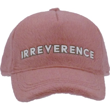 Baseball cap in plush.
