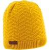 Adult hat with a fine chevron knit.