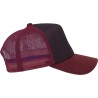 Casquette baseball unie imprimée et du mesh.