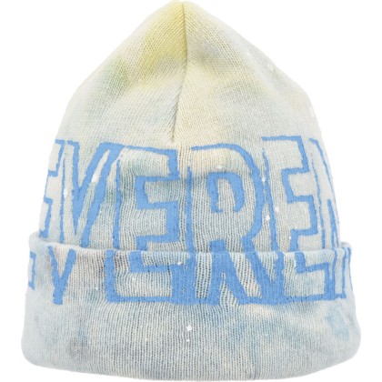 Printed beanie with cuff.