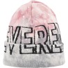Bonnet imprimé avec revers.