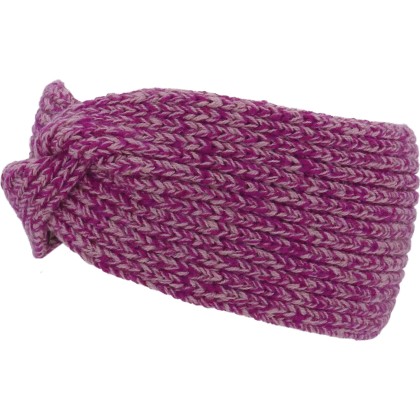 Two-tone knitted headband for adults