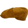 Plain velvet gavroche cap.