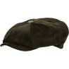 Plain velvet gavroche cap.