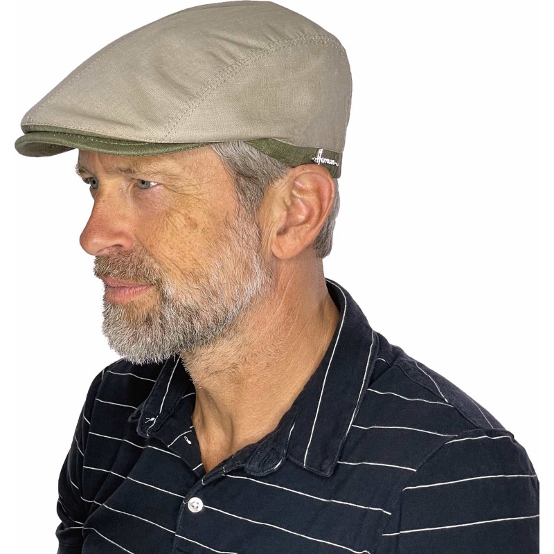 Two-tone flat cap Two-tone flat cap