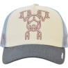 Casquette baseball trucker américaine tricolore avec mesh souple, pann