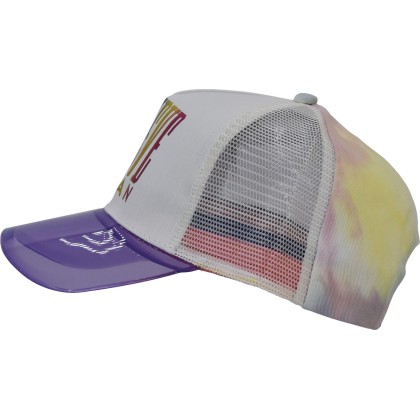 Baseball cap with soft mesh and a transparent silicone visor