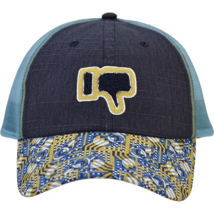Casquette baseball avec mesh rigide, visière avec imprimé art déco, pa