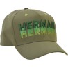 Two-tone American trucker baseball cap with rainbow HERMAN embroidery