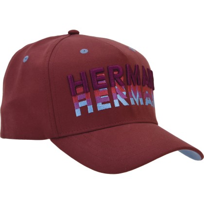 Casquette baseball trucker américaine bicolore avec broderie HERMAN ar