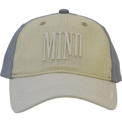 Casquette baseball urbaine tricolore en coton