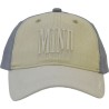 Urban tricolor cotton baseball cap