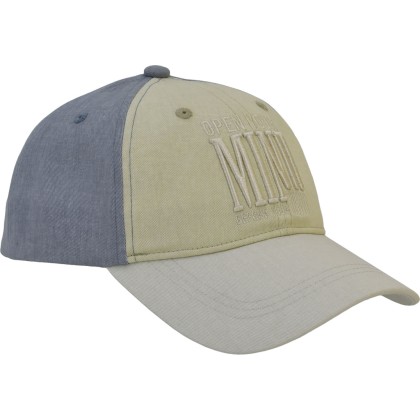 Casquette baseball urbaine tricolore en coton