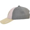 Urban tricolor cotton baseball cap