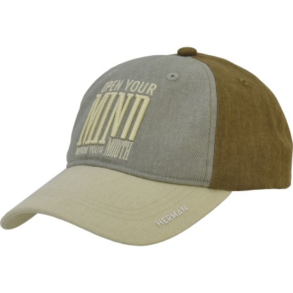 Casquette baseball urbaine tricolore en coton