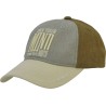Casquette baseball urbaine tricolore en coton