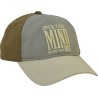 Casquette baseball urbaine tricolore en coton