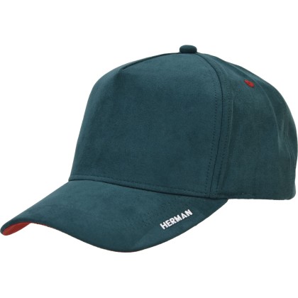 Casquette baseball bicolore en peau de pêche