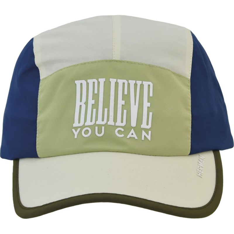 Casquette baseball 5 panneaux tricolore
