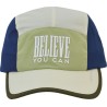 Casquette baseball 5 panneaux tricolore