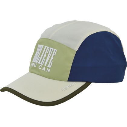 Casquette baseball 5 panneaux tricolore