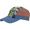 Casquette baseball multicolore avec mesh latéral souple, panneau centr