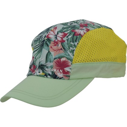 Casquette baseball multicolore avec mesh latéral souple, panneau centr