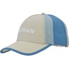Tricolor baseball cap with soft mesh
