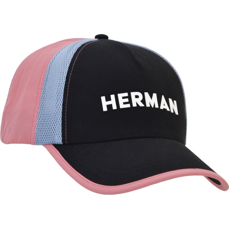 Casquette baseball tricolore avec mesh souple