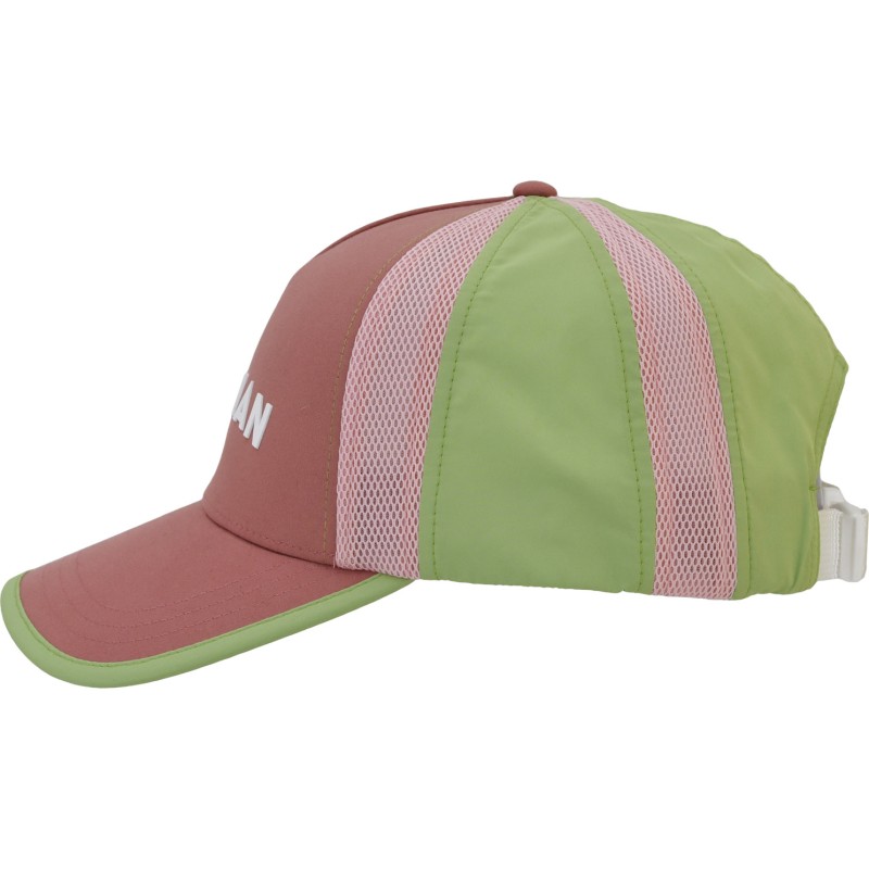 Casquette baseball tricolore avec mesh souple