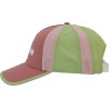Casquette baseball tricolore avec mesh souple