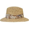 Chapeau grand bord en paille raphia naturel