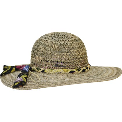 Seagrass straw capeline hat