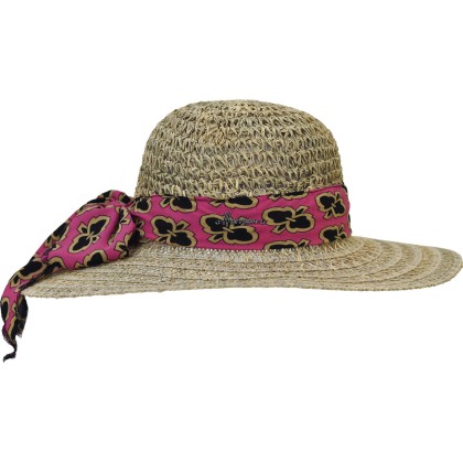 Seagrass straw capeline hat