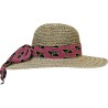 Seagrass straw capeline hat