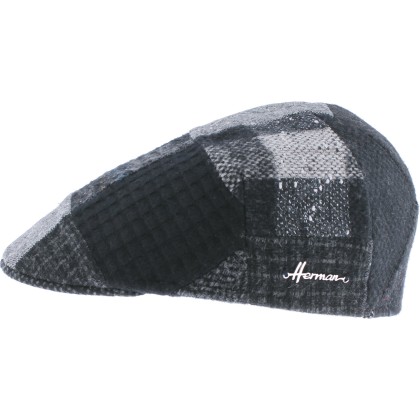 Casquette formée patchwork