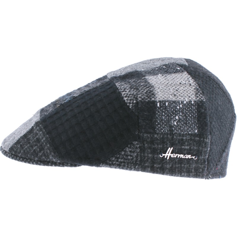 Casquette formée patchwork