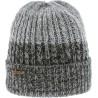 Adult knit hat, cuffed with fleece lining