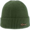 Plain short men's beanie with cuffs