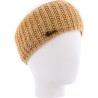 Plain adult headband knitted with 80% recycled plastic thread and line